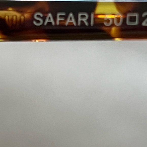 Eyebuy Direct SAfari 50-21-145 C1 Oval Designer Sunglasses - Picture 4 of 9